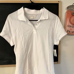 PACK OF 3 NWT collared uniform white polo Aeropostale  XL